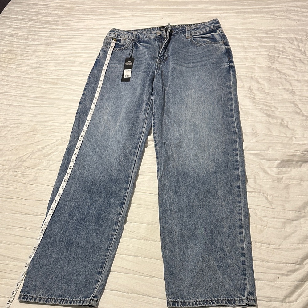 Fashion Nova Light Blue Denim Jeans